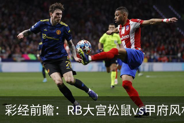彩经前瞻：RB大宫松鼠vs甲府风林，看好主队保平争胜